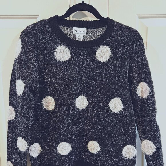 For the Republic polka dot sweater - Picture 1 of 4